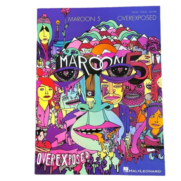 Other - Maroon 5 Overexposed Sheet Music Piano Vocal Guitar Songbook Hal Leonard
